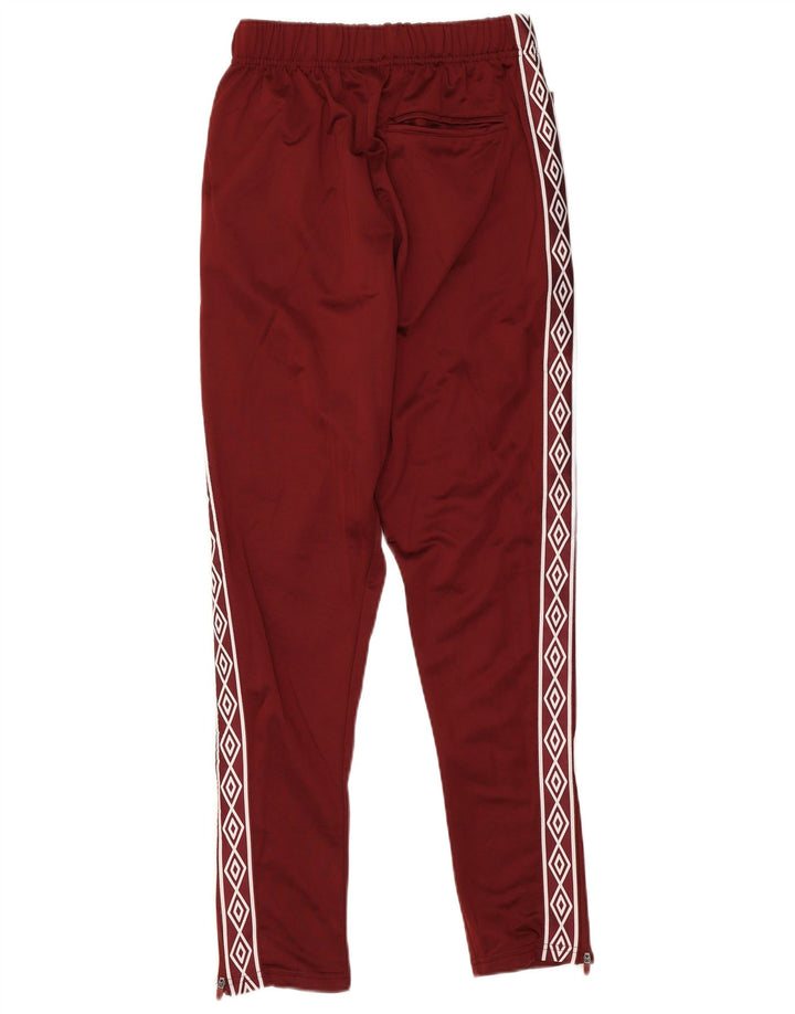 Umbro Hombre Pantalones De Chándal Gráfico Pequeño Poliéster Burdeos