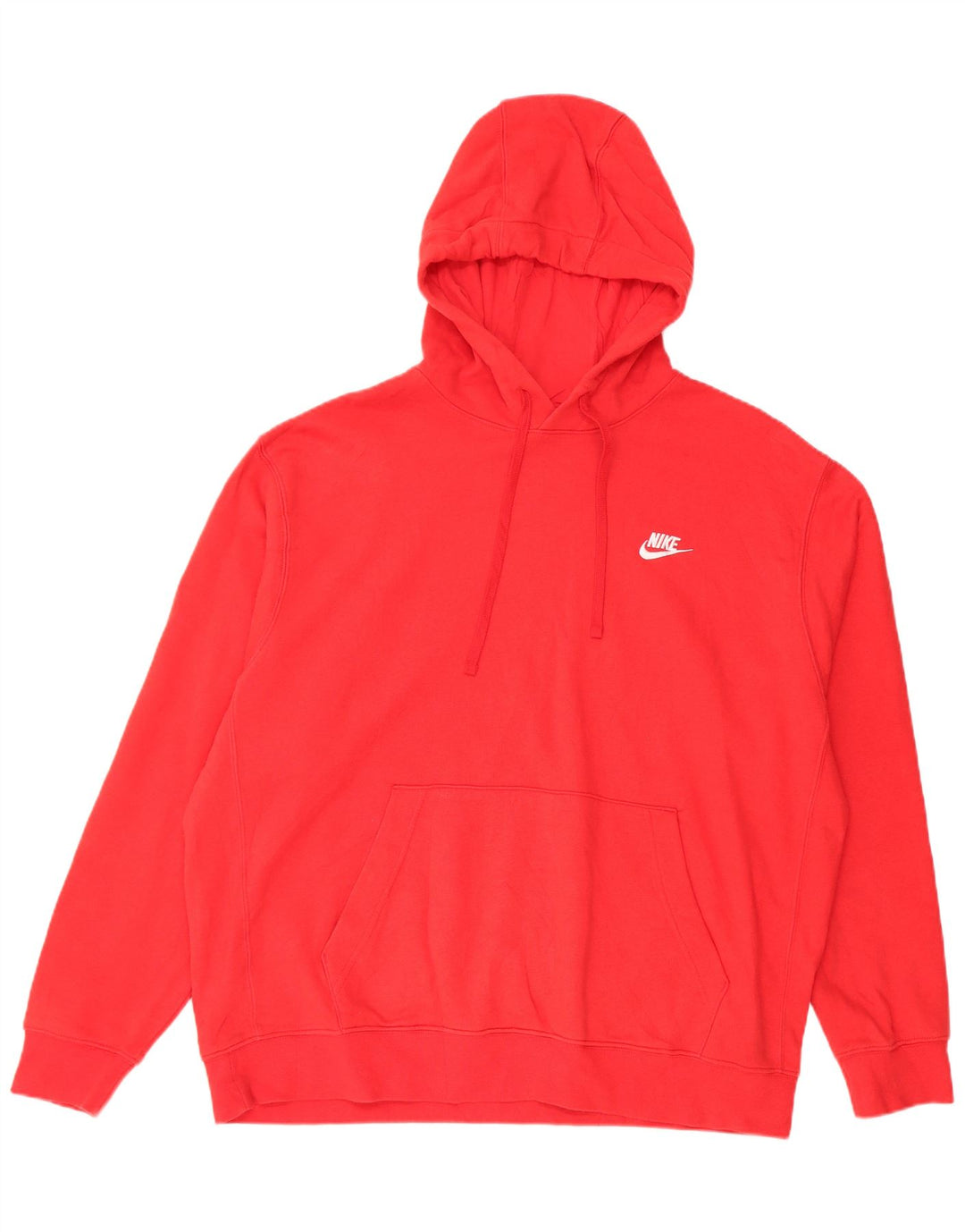 NIKE Sudadera con capucha para hombre Jumper XL Rojo Algodón
