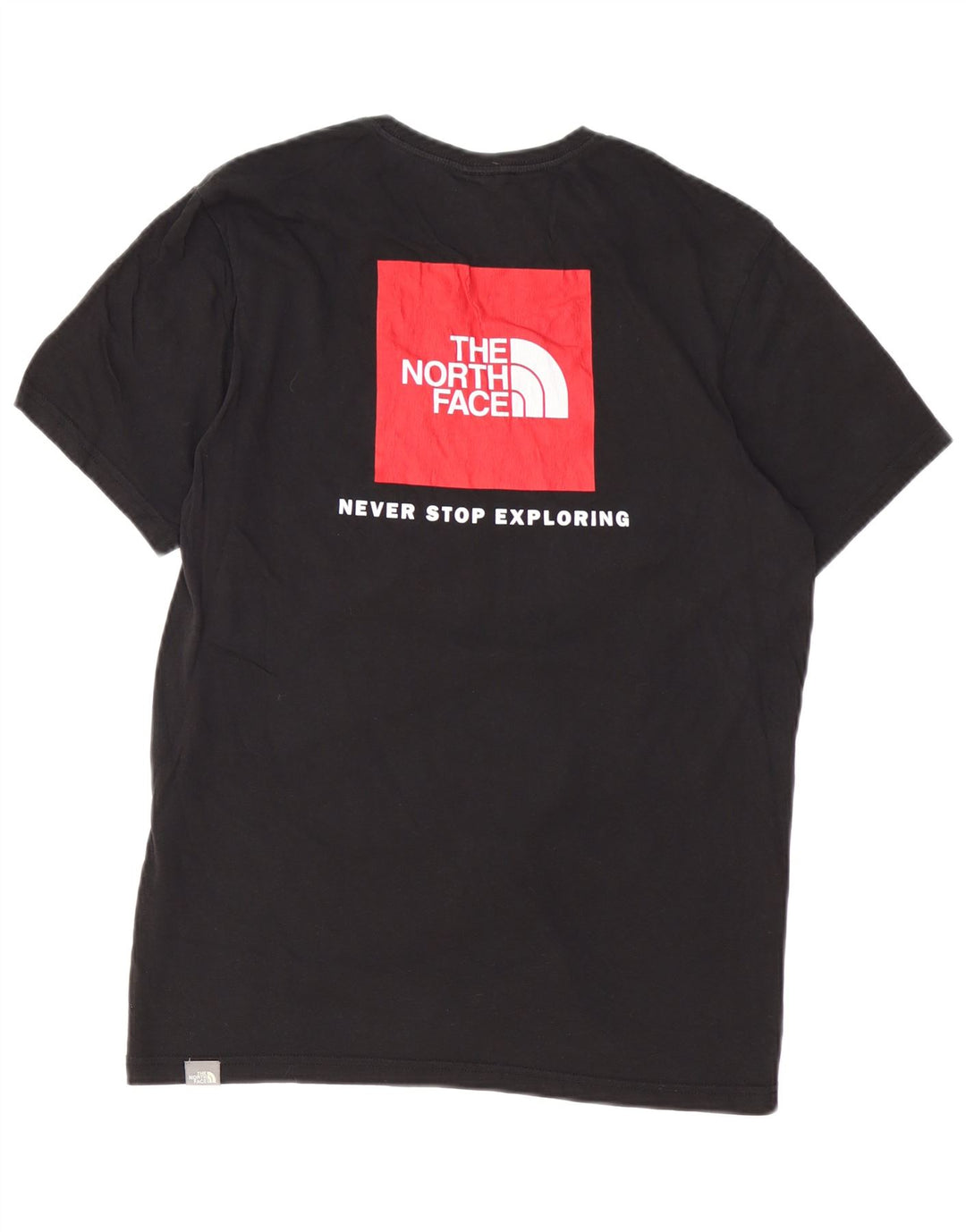 The North Face Hombre Camiseta Gráfica Top Medium Negro