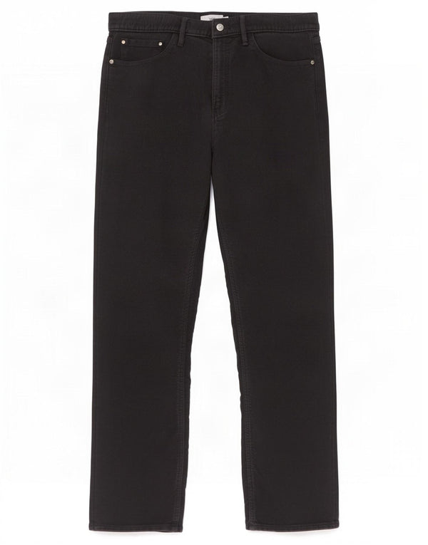 Marks & Spencer Pantalones casuales rectos para hombre W34 L31 Algodón azul marino