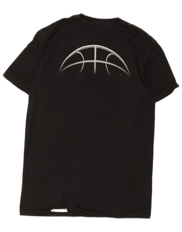 Champion Camiseta gráfica para hombre Top Small Black Cotton