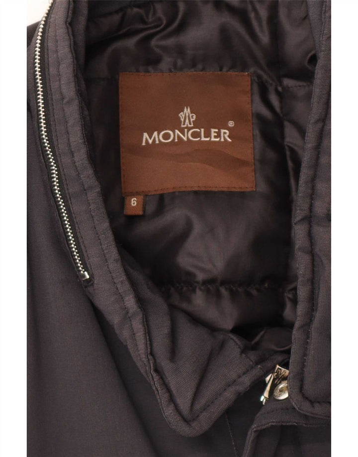 Moncler Chaqueta militar acolchada para hombre Talla 6 3XL Algodón negro