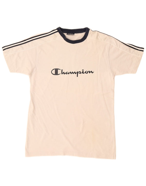 Champion Camiseta Gráfica para Hombre Top Small Gris Algodón