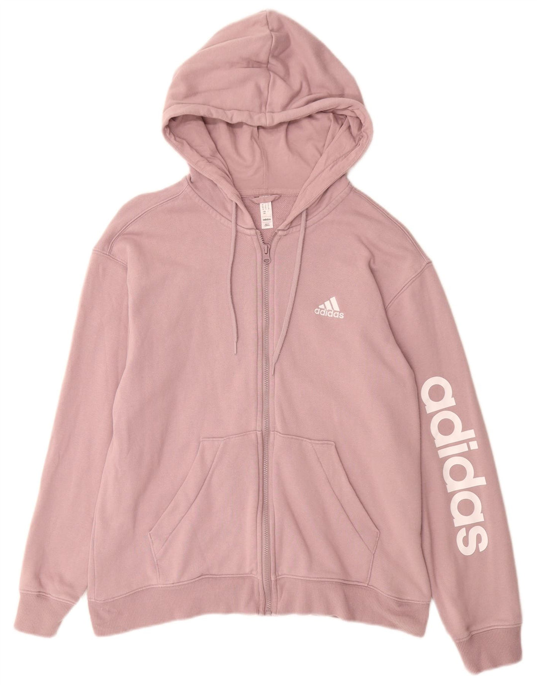 ADIDAS Chándal completo gráfico para mujer Reino Unido 12/14 Algodón morado mediano