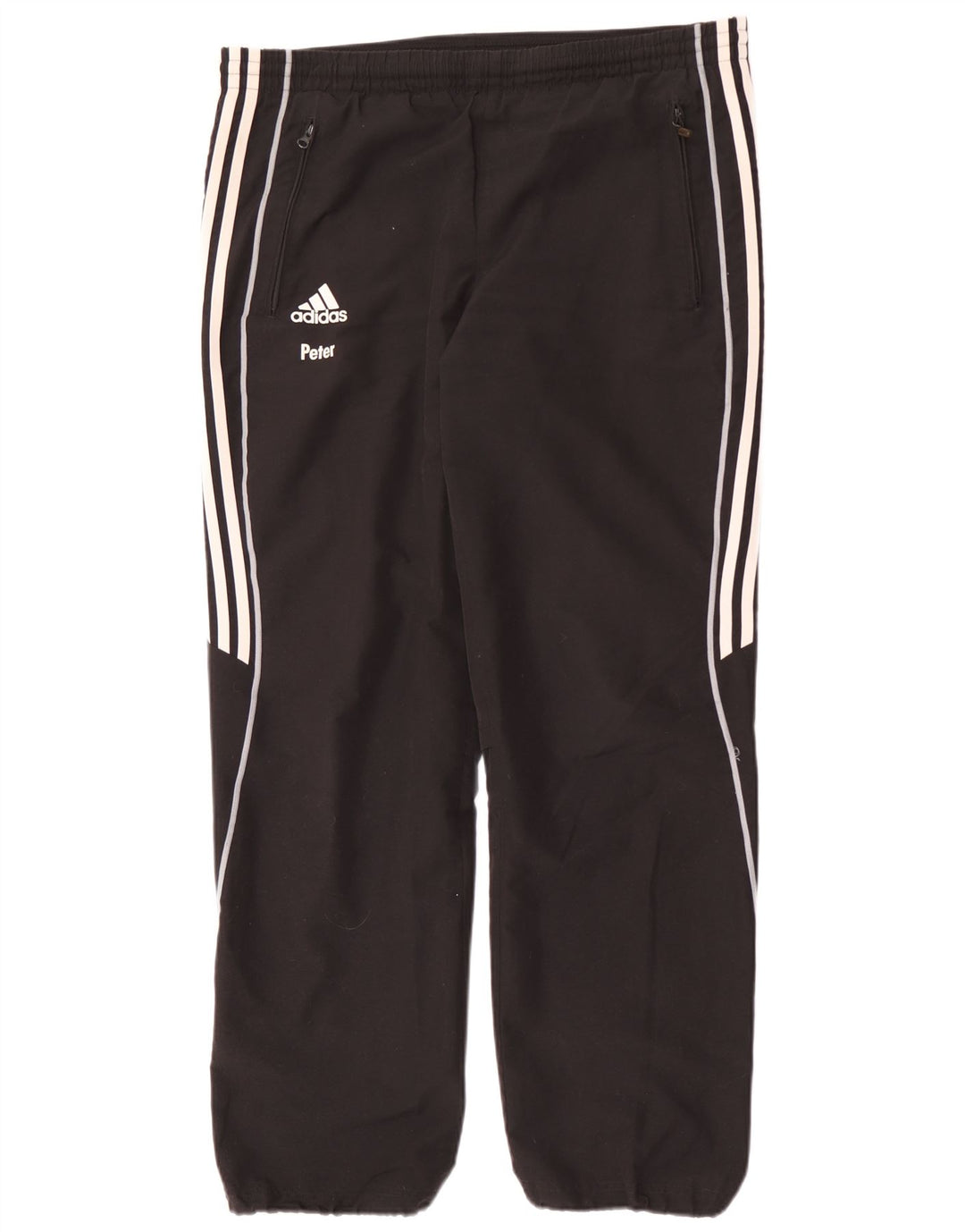 Pantalón De Chándal Adidas Hombre Mediano Negro Poliéster Deportes