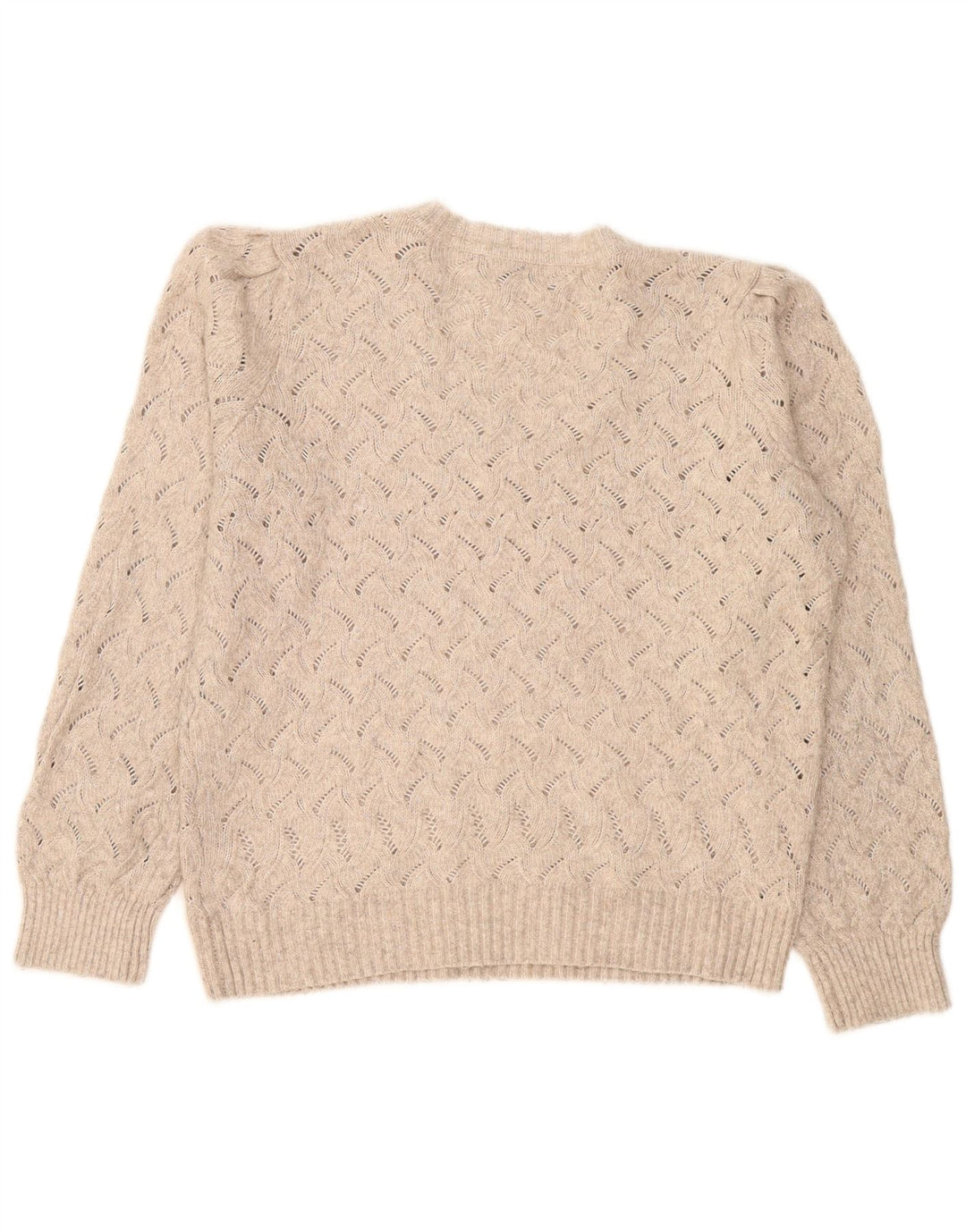 Marks & Spencer Jersey extragrande con cuello en V para mujer UK 44 Medium Beige