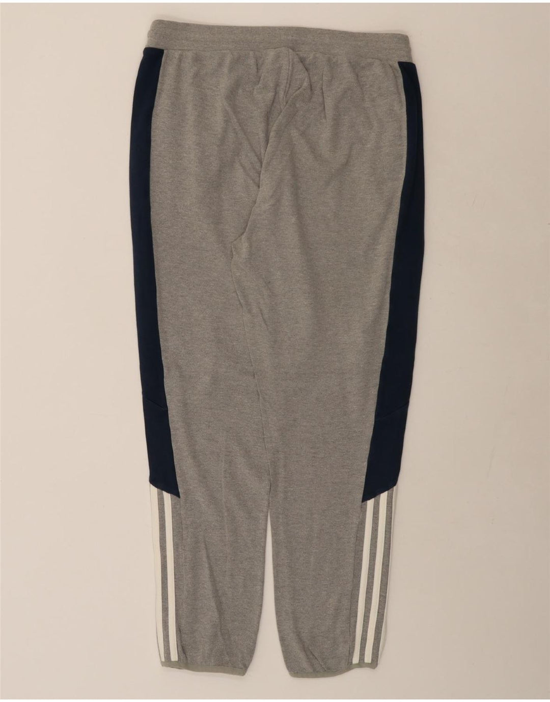 ADIDAS Pantalón de Chándal Hombre XL Gris Colorblock Algodón