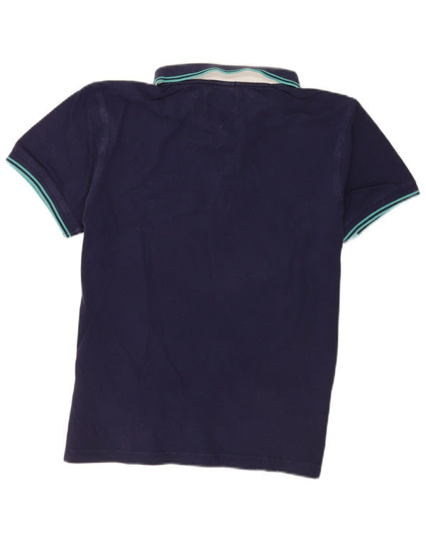 Polo Tommy Hilfiger para hombre de algodón a rayas azul marino grande