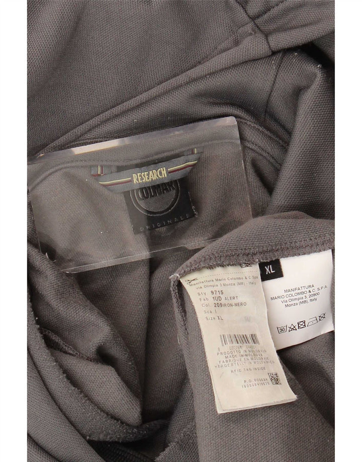 Colmar Hombre Sudadera Con Capucha Jumper XL Gris Poliéster