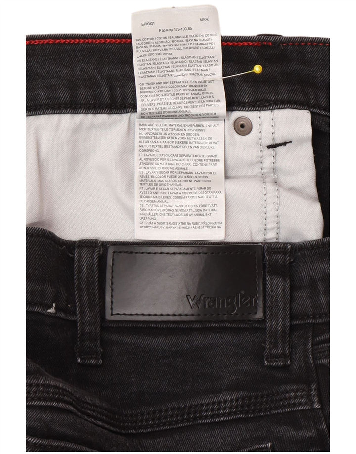 Wrangler Vaqueros rectos para hombre W34 L32 Algodón gris