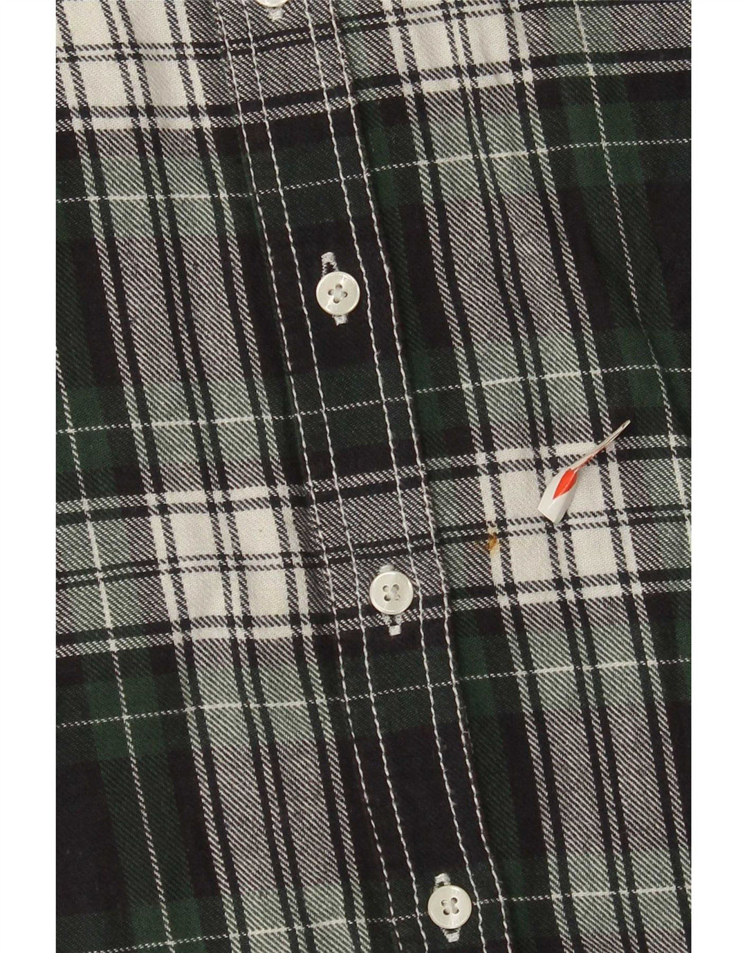 PEPE Jeans Camisa de franela para mujer UK 44 Algodón a cuadros verde medio