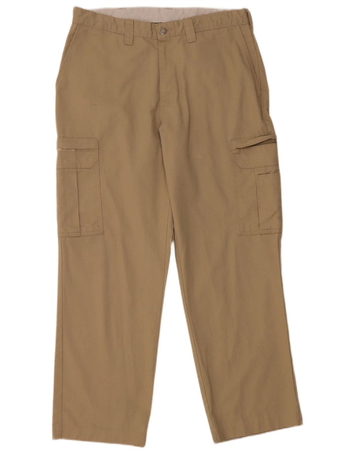 DICKIES Pantalón cargo recto para hombre W34 L30 Poliéster beige