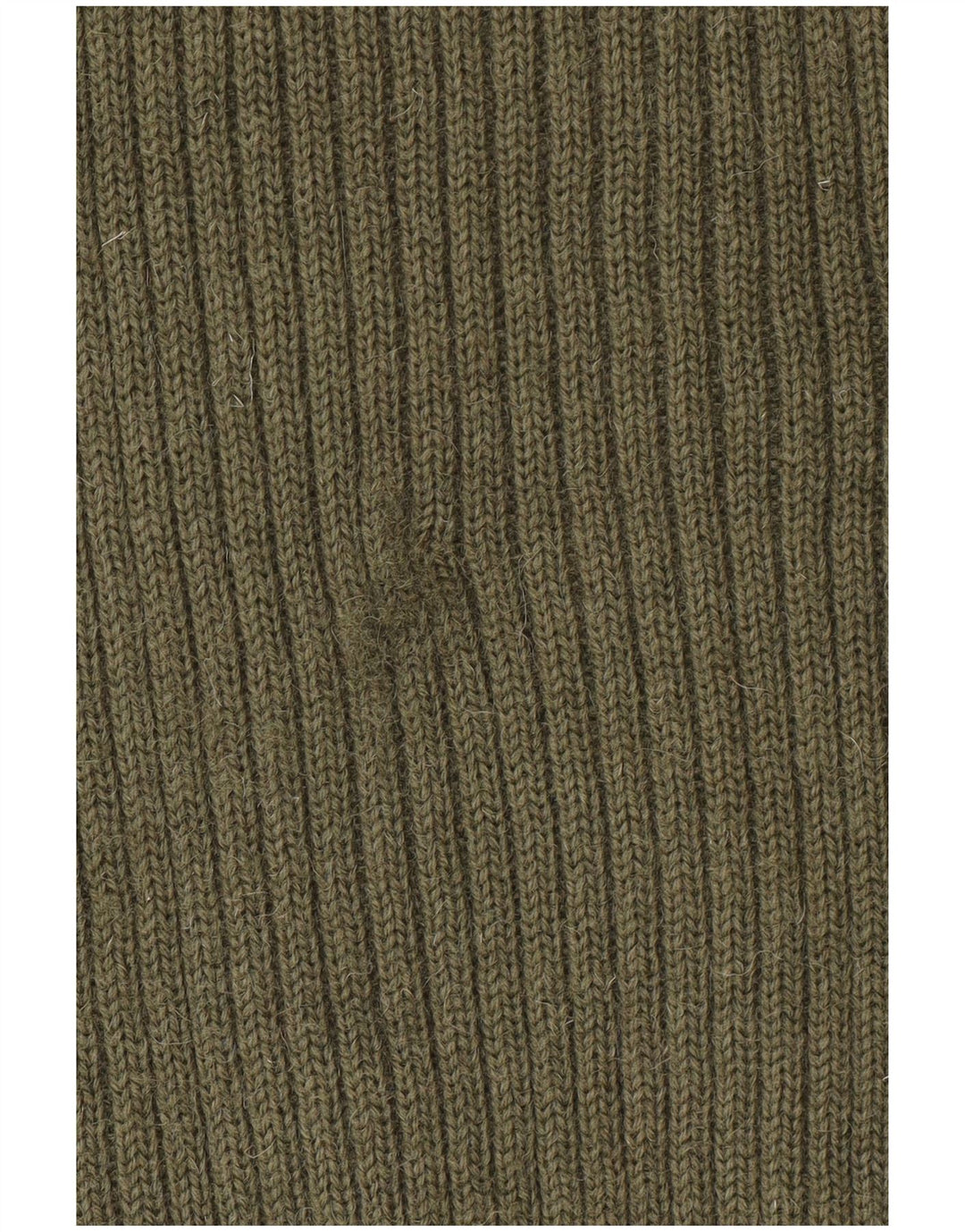 VINTAGE Hombres Militar Cuello Redondo Jersey Suéter Grande Caqui