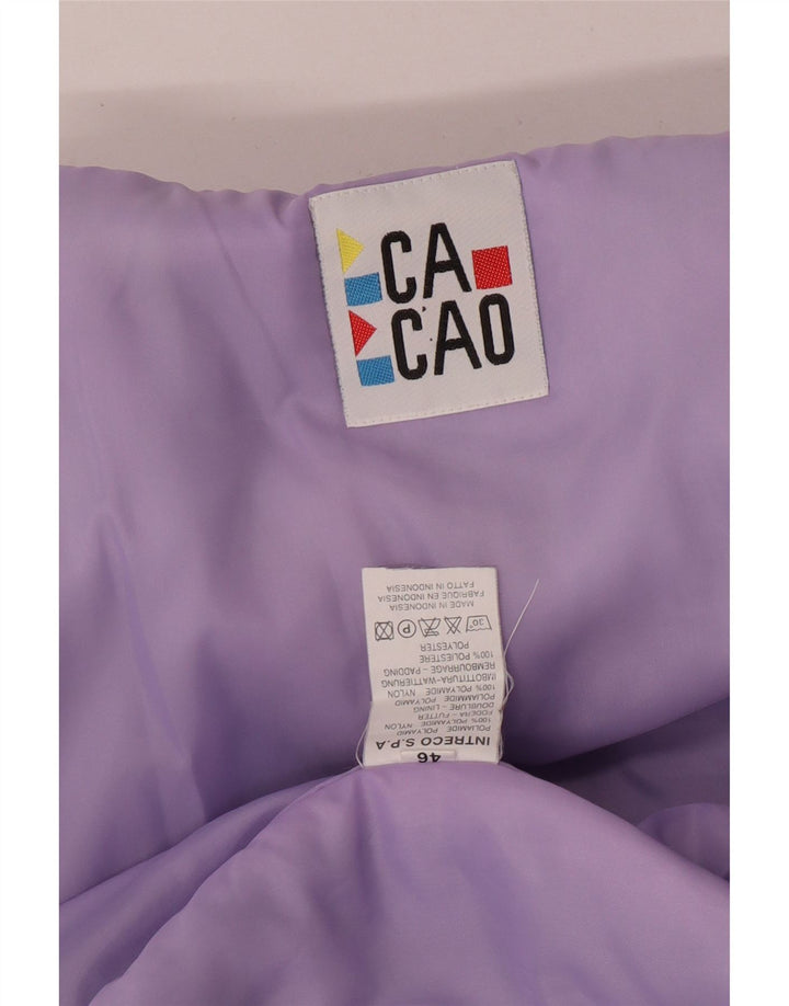 Cacao Chaqueta de esquí con gráfico de ajuste holgado para hombre IT 46 Small Multicolor