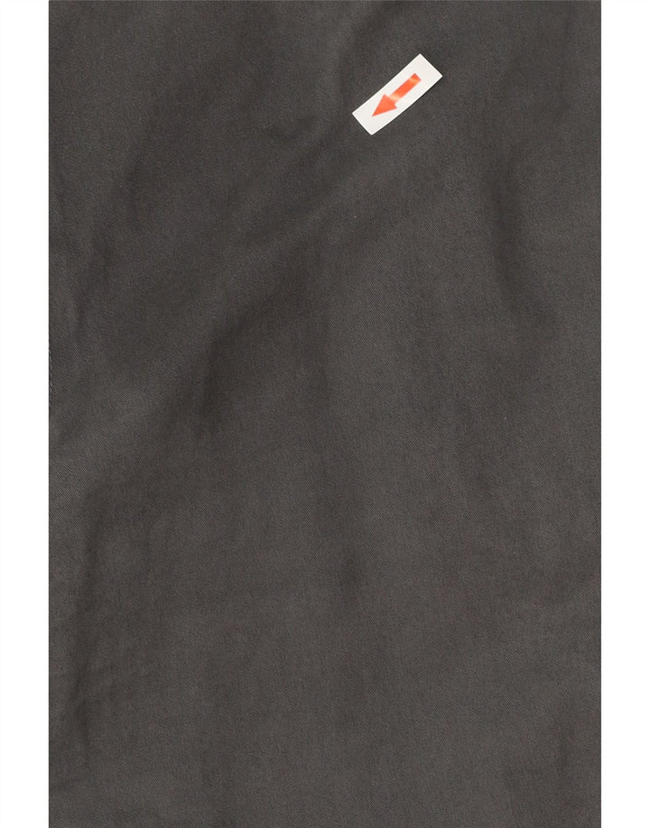 MARKS & SPENCER Pantalón chino de corte regular para hombre W44 L33 Algodón gris