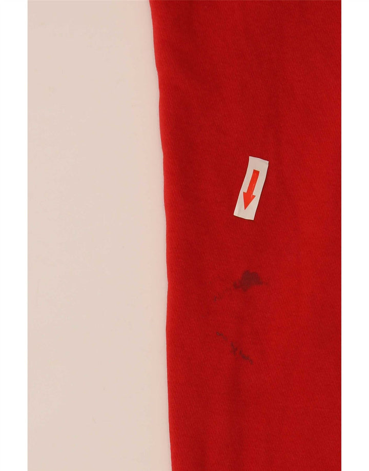 Nike - Sudadera con capucha gráfica para mujer, talla grande, algodón rojo