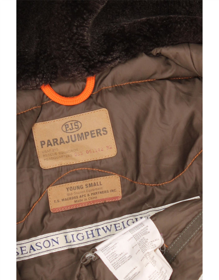 Parajumpers Chaqueta Acolchada Con Capucha Para Niños 11-12 Años Small Azul Marino Poliéster