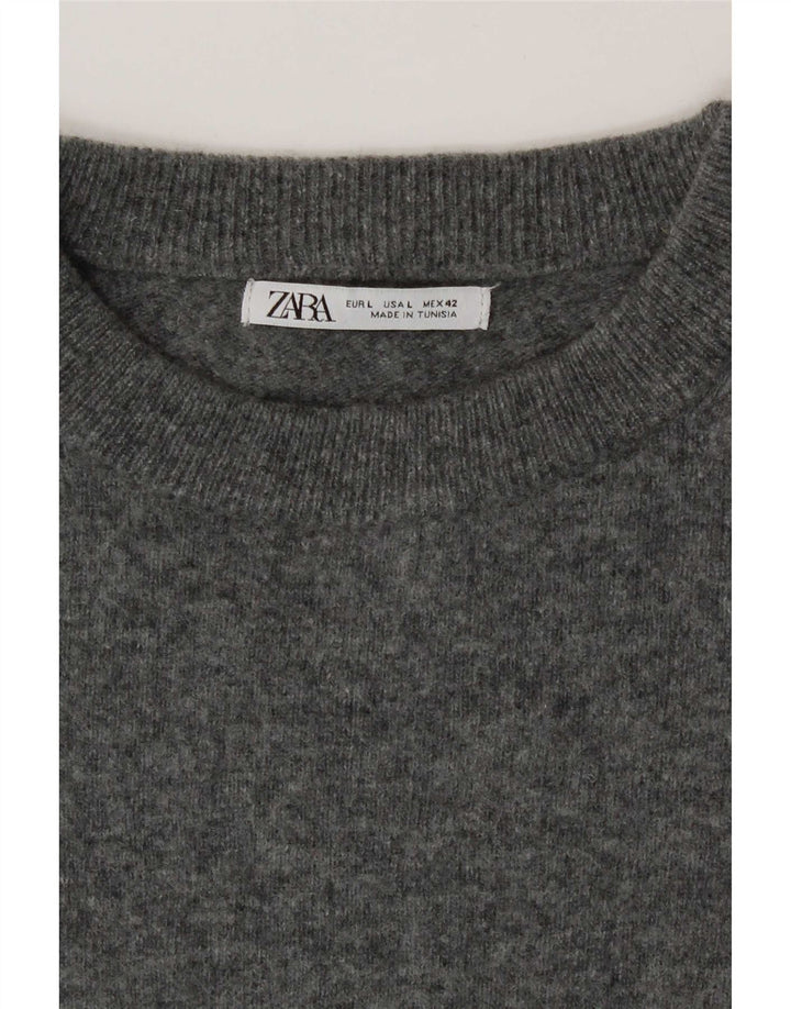 Zara Hombre Jersey Jumper Grande Gris