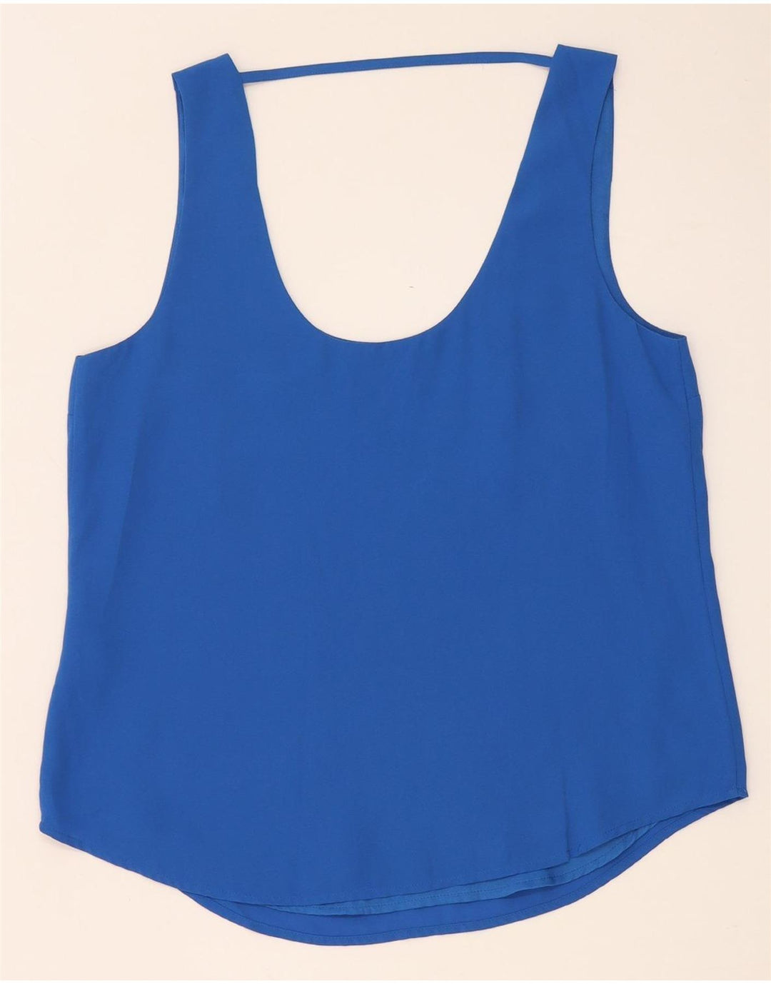 Camiseta sin mangas Oasis para mujer UK 40 Poliéster azul medio