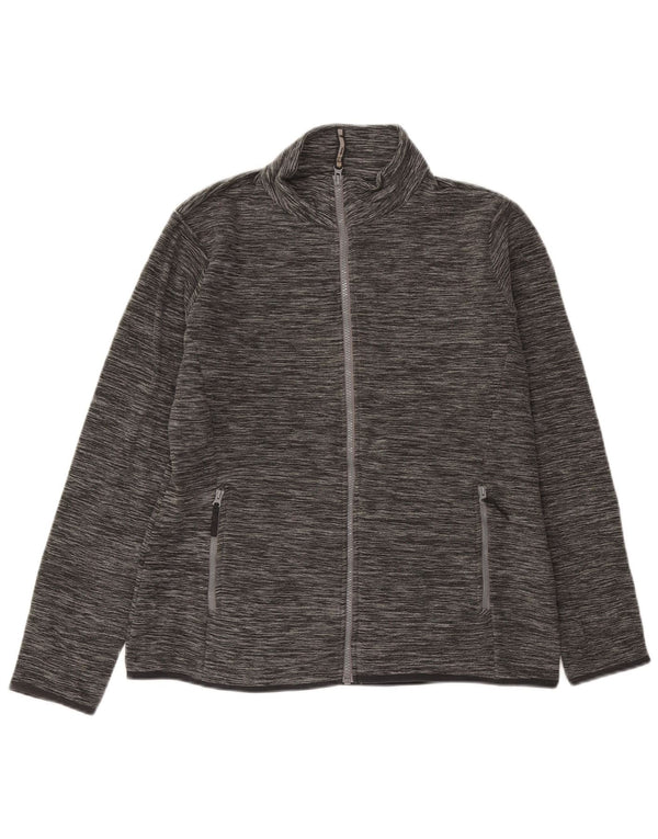 Chaqueta polar para mujer Mountain Warehouse UK 44 Grande Poliéster moteado gris