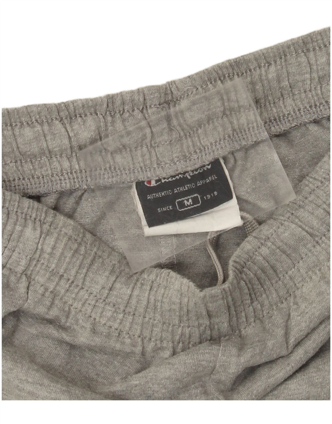 CHAMPION Pantalones cortos deportivos para hombre de algodón color block gris medio