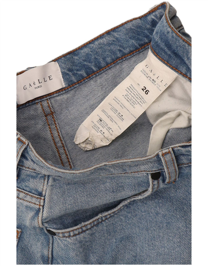 Falda pantalón vaquera Gaelle para mujer W26 Small Blue Cotton
