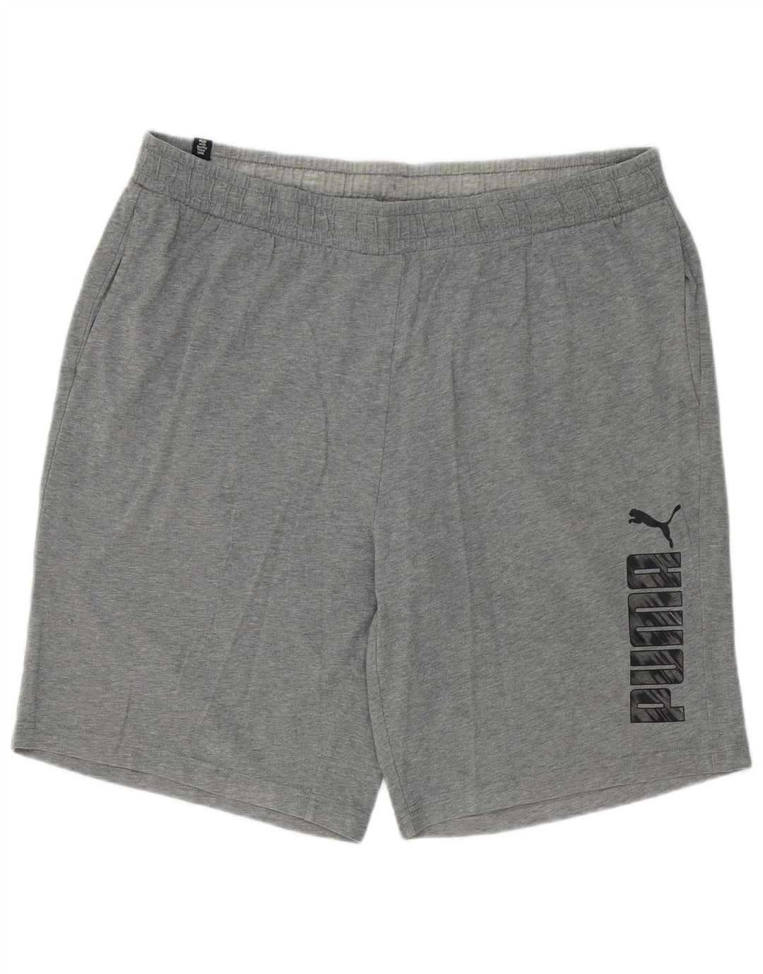 PUMA Pantalones cortos deportivos gráficos para hombre 2XL Algodón gris