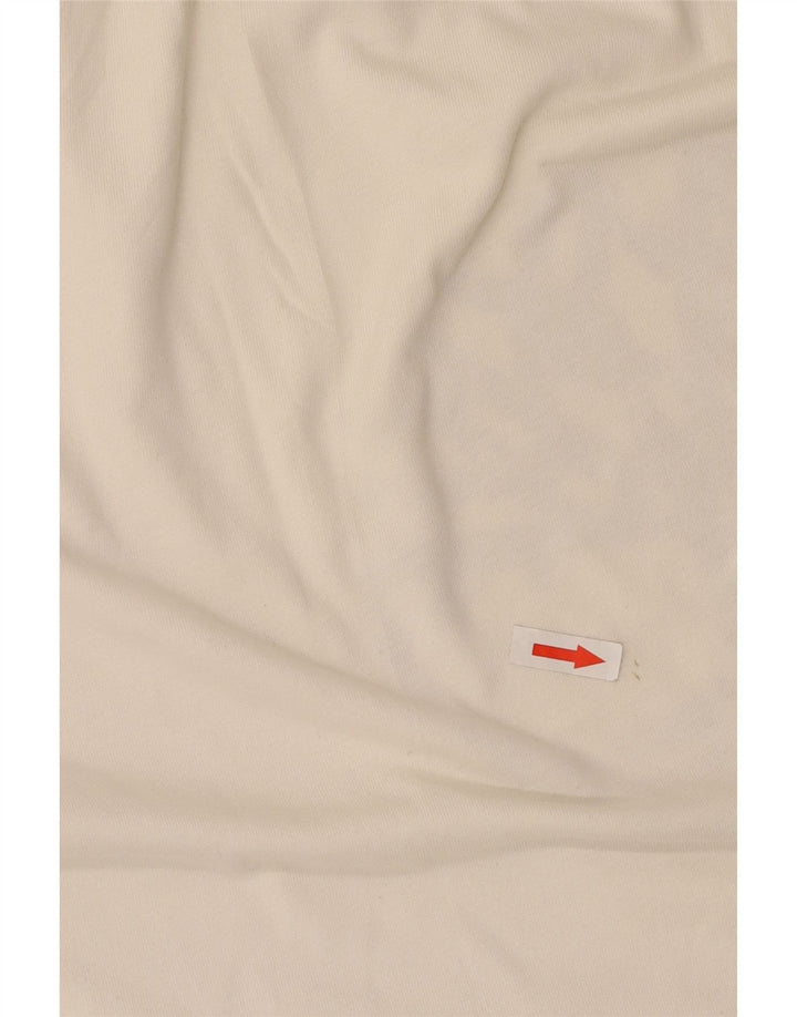 Timberland Camiseta gráfica para hombre Top XL Off White Cotton