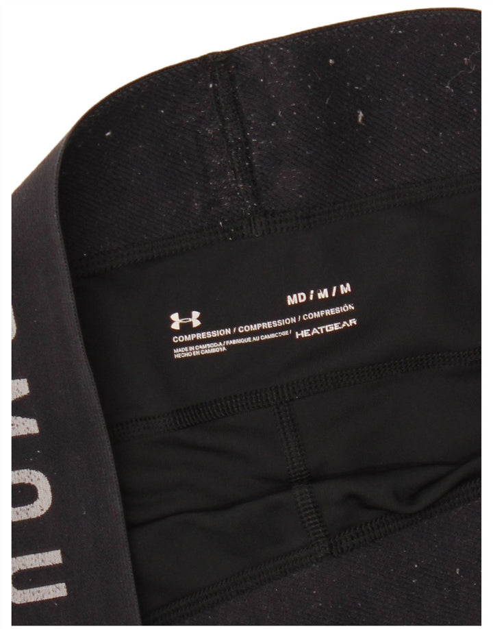 UNDER ARMOUR Leggings gráficos Heat Gear para mujer Reino Unido 12 Mediano Negro