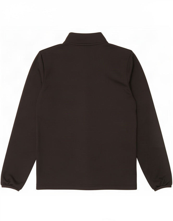 Nike Boys Dri Fit Chándal Top Chaqueta 12-13 años Grande Negro Poliéster