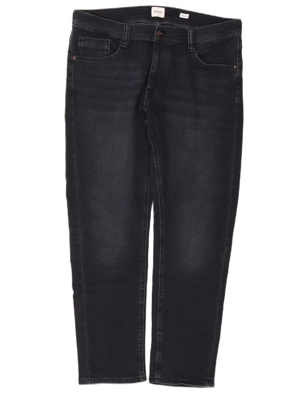 MUSTANG Vaqueros ajustados Oregon para hombre W35 L30 Algodón azul marino