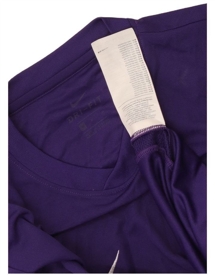Camiseta Nike Hombre Top Medium Morado Poliéster