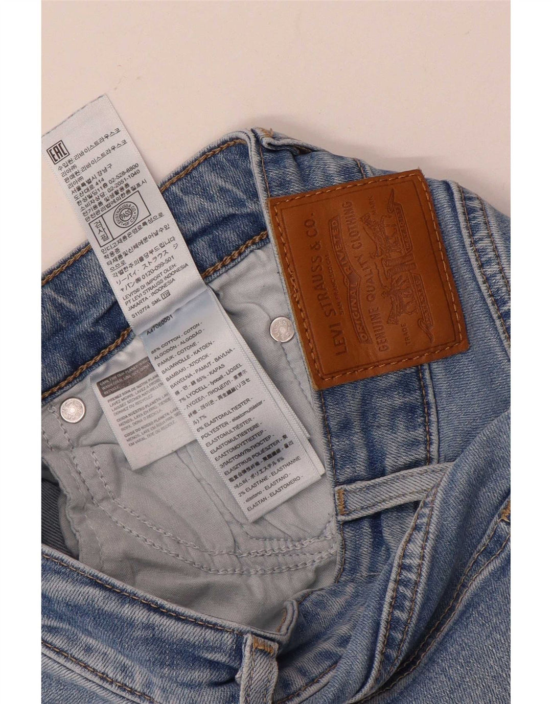 Levi's Vaqueros Bootcut De Talle Alto 725 Para Mujer W24 L28 Algodón Azul