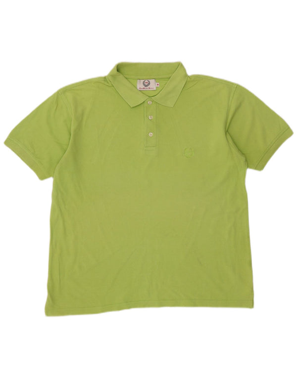 Gian Marco Venturi Polo Hombre Algodón Verde Medio