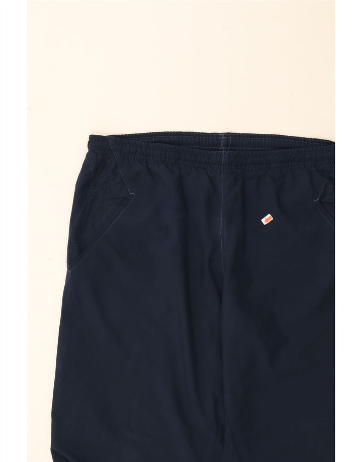 REEBOK Mens Tracksuit Trousers Large Navy Blue Polyester Vintage Reebok and Second-Hand Reebok from Messina Hembry 
