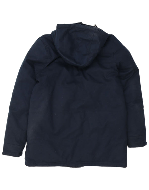Crew Clothing Chaqueta acolchada con capucha para hombre UK 36 Small Azul marino Poliéster