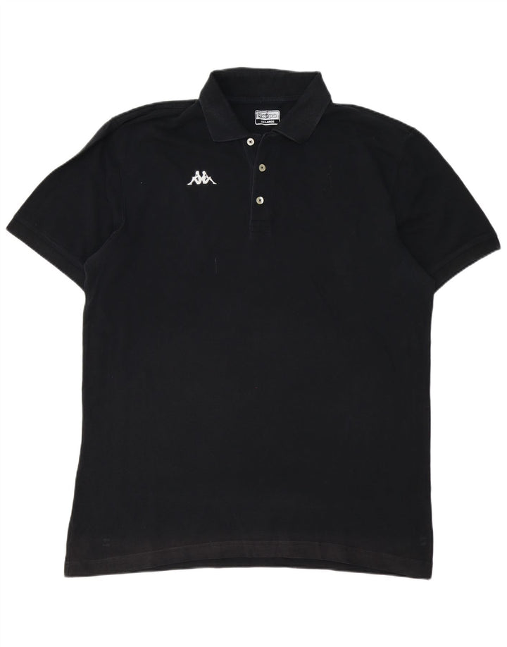 KAPPA Polo Hombre 3XL Algodón Negro