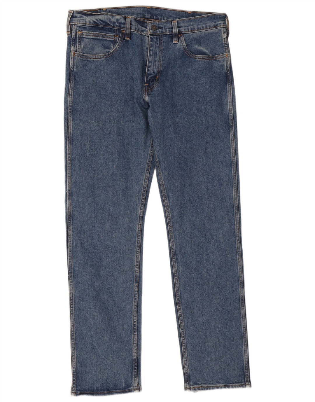 Levi's Hombre 511 Slim Jeans W34 L32 Algodón Azul