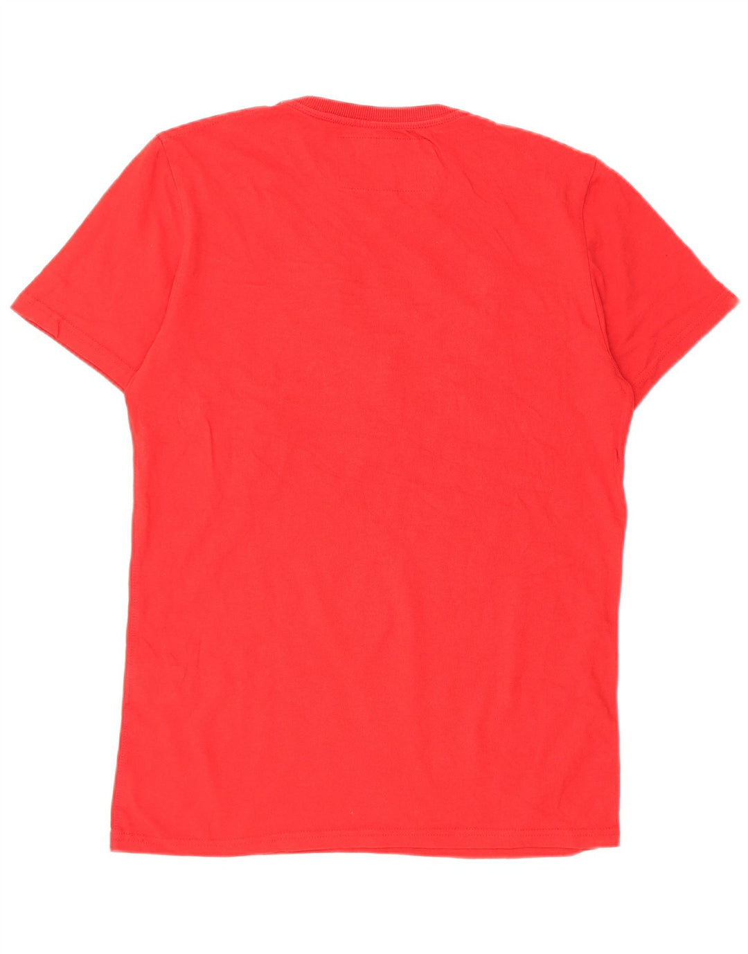 Superdry Camiseta gráfica para hombre Top grande de algodón rojo