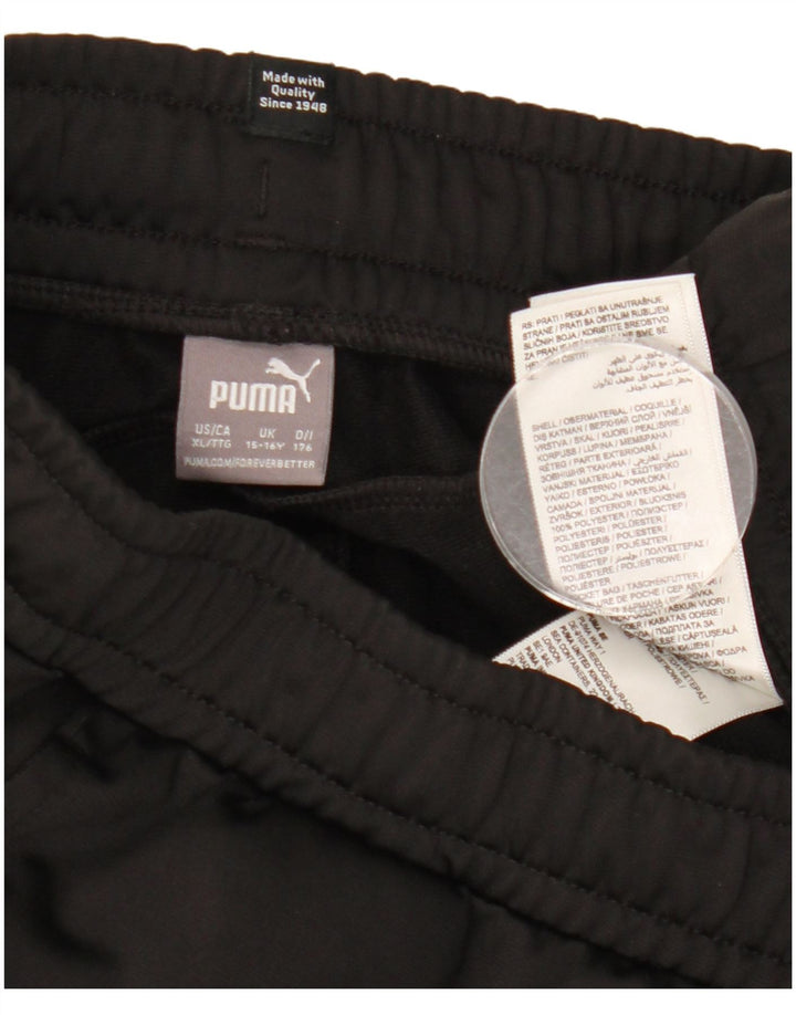 Puma Pantalón Chándal Niño Joggers 15-16 Años Negro Poliéster