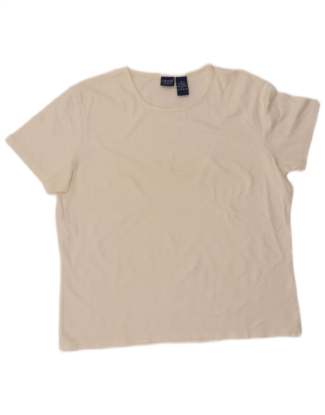 IZOD Camiseta Mujer Top ES 40 XL Algodón Blanco