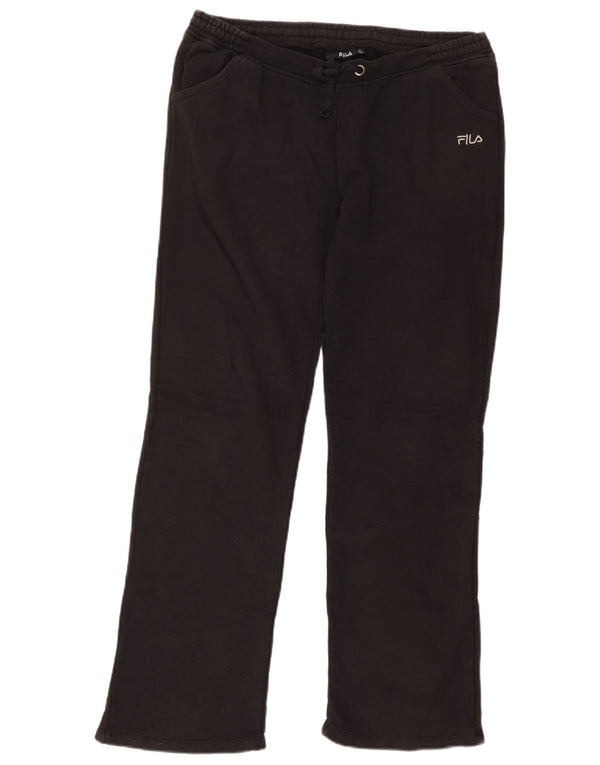 Fila Pantalones de chándal para mujer UK 44 Medium Black Cotton