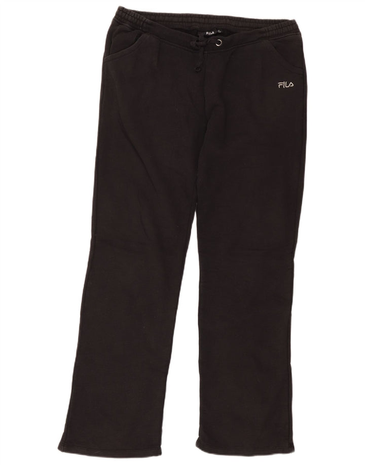 Fila Pantalones de chándal para mujer UK 44 Medium Black Cotton