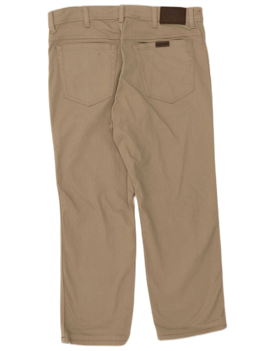 Wrangler Vaqueros recortados para hombre W36 L25 Algodón beige