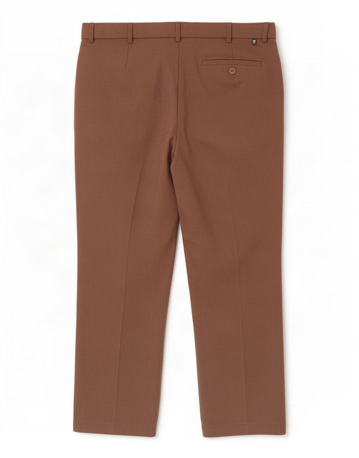 Farah Hombre Pantalón Chino Recto W38 L29 Poliéster Marrón