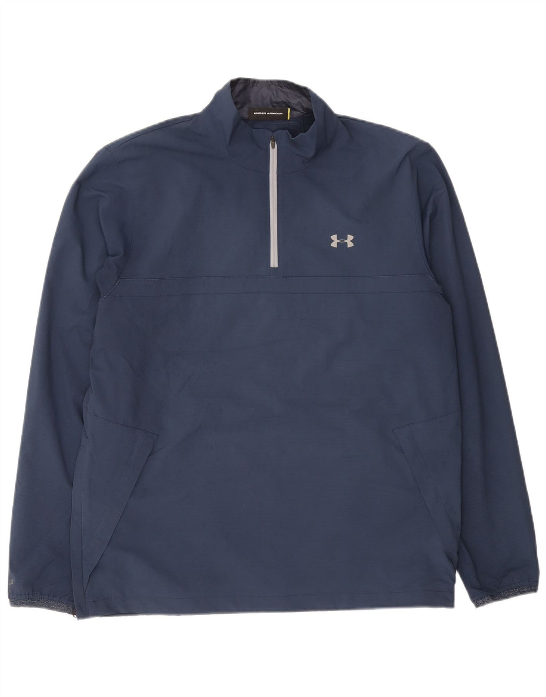 Under Armour Hombre Jersey Chándal Top Chaqueta Grande Poliéster Azul Marino
