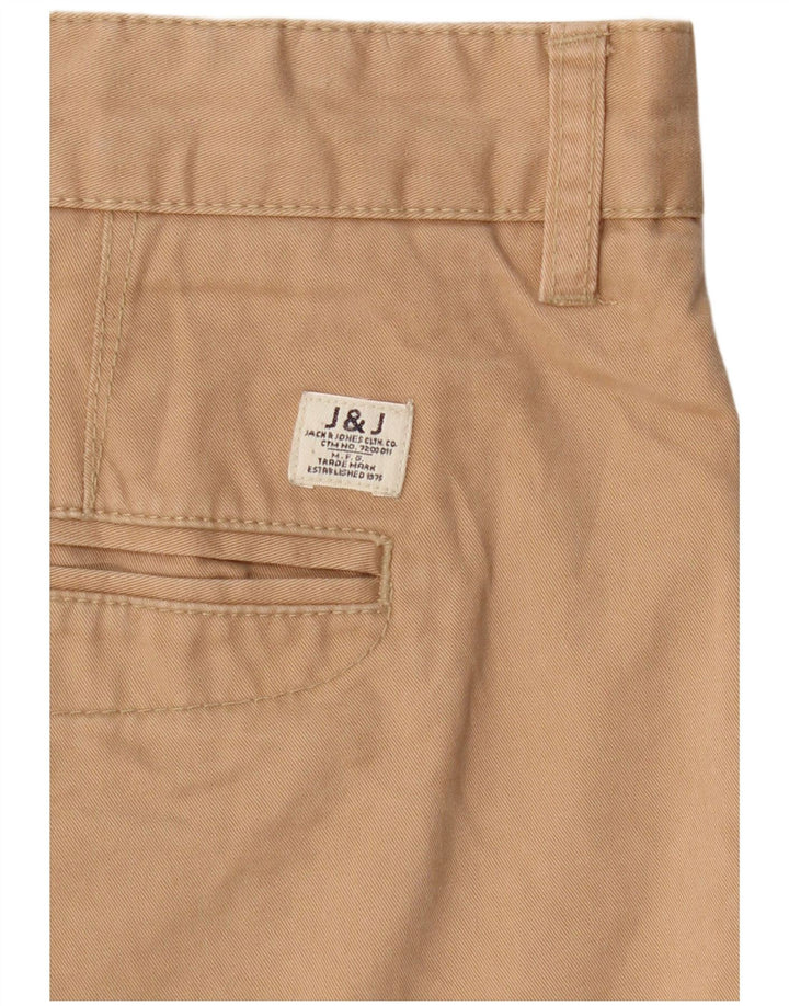 JACK & JONES Pantalón chino ajustado para hombre W36 L32 Beige
