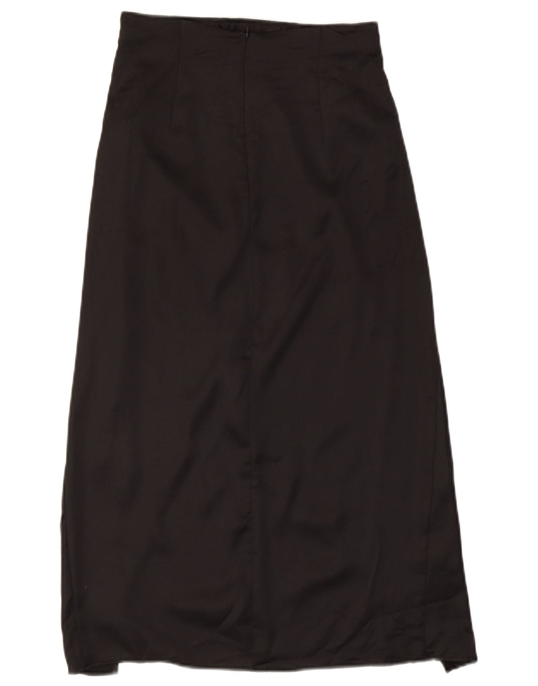 Zara Mujer Falda Midi Pequeña W26 Negro