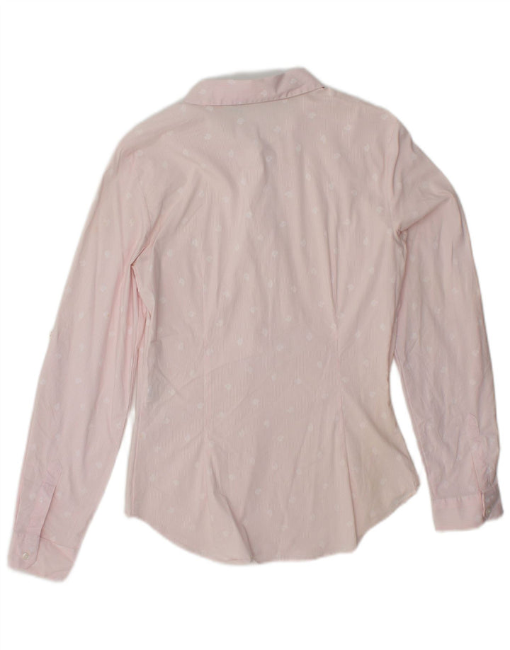 Zara - Jersey de manga larga para mujer, talla 40, algodón paisley rosa mediano