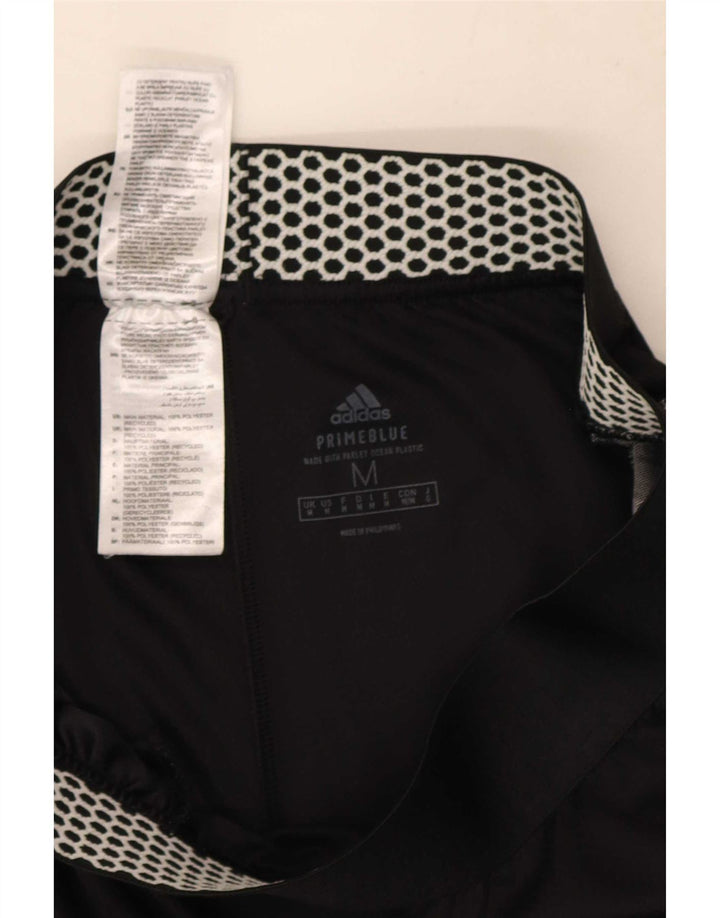 Adidas Pantalones cortos deportivos para hombre poliéster de camuflaje negro mediano